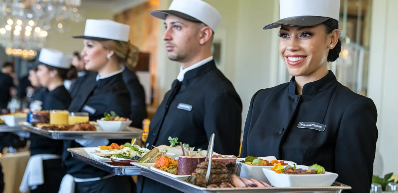 imagen de una empresa de catering de eventos