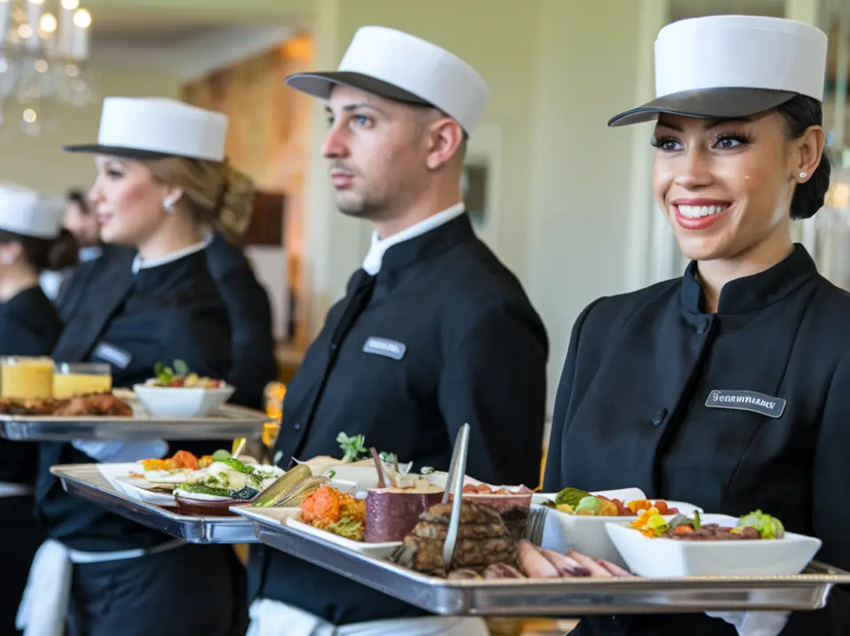 imagen de una empresa de catering de eventos